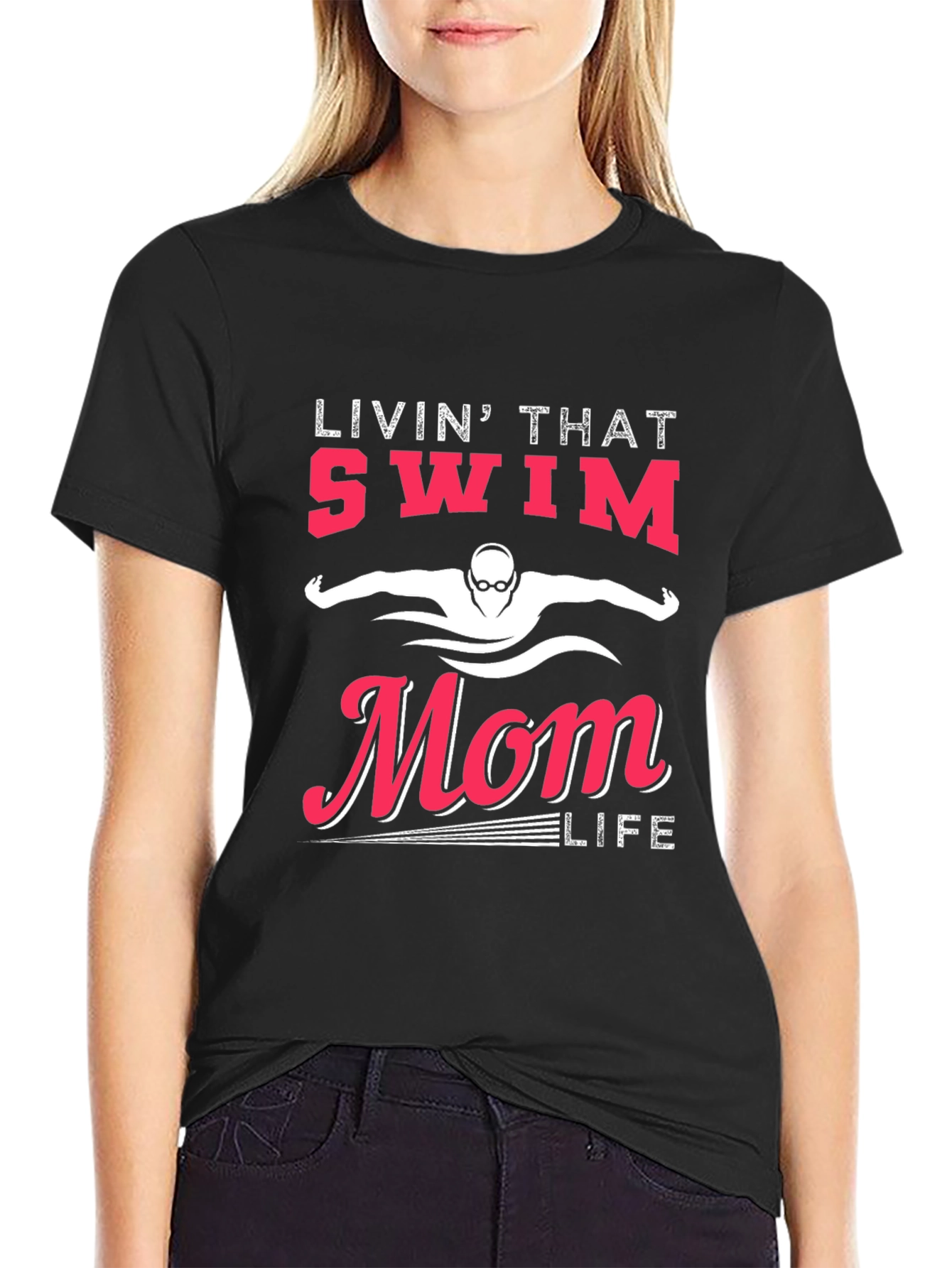 Swim Mom Life T-Shirt