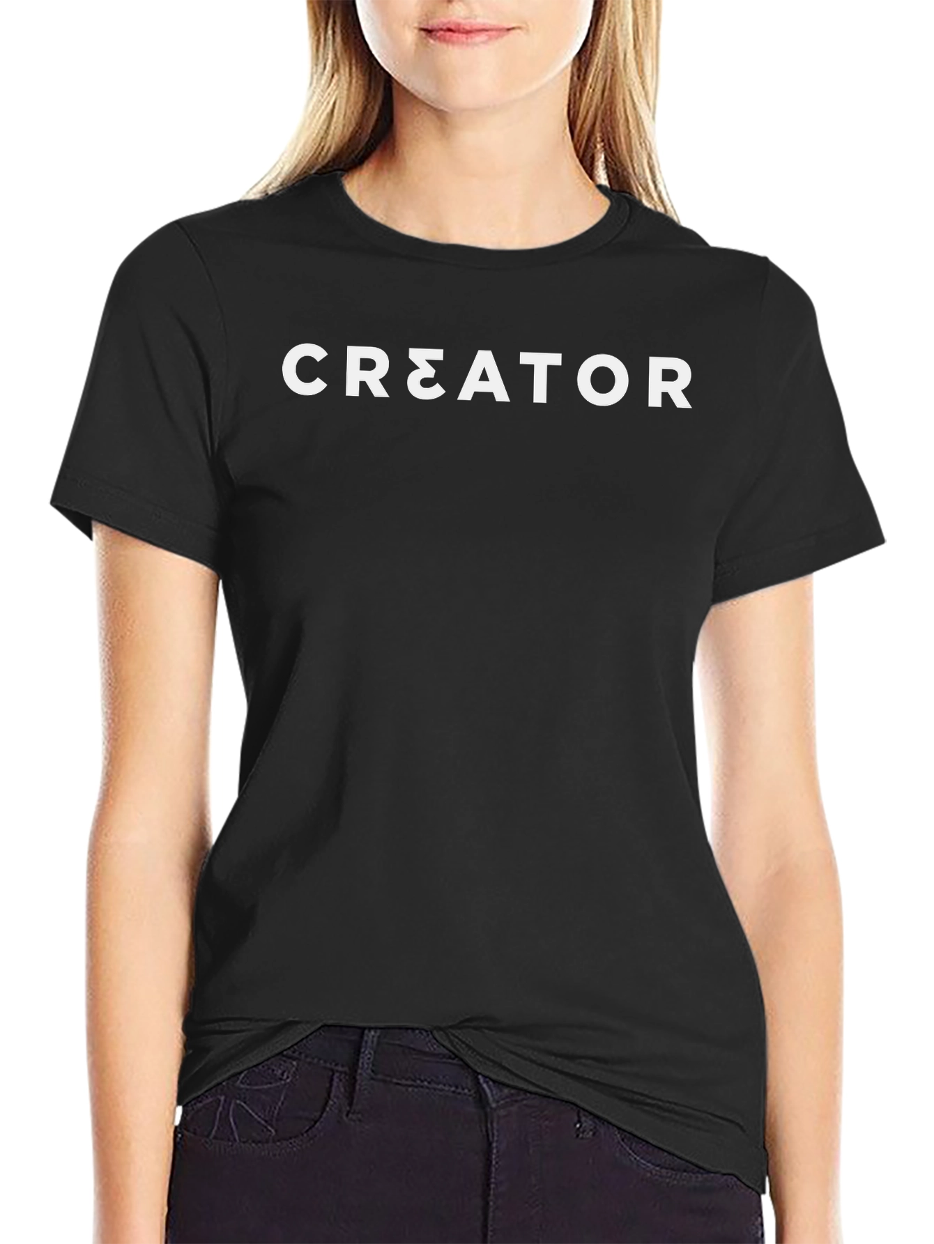 CREATOR Graphic Tee - Stylish Black T-Shirt