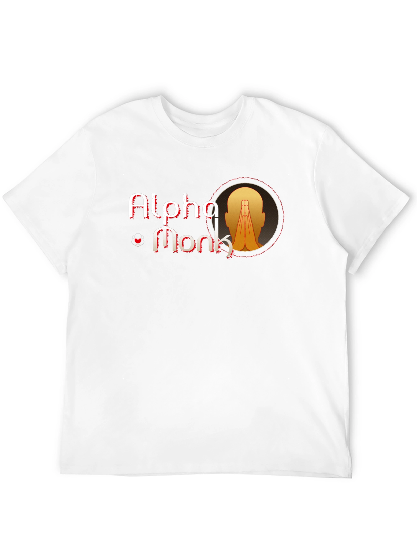 Alpha Monk Graphic Tee - Black