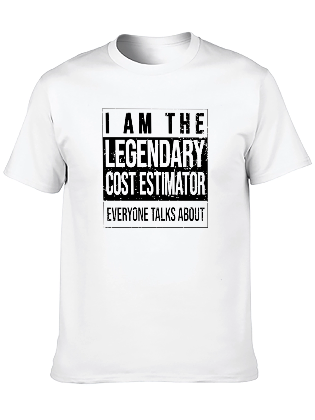 Legendary Cost Estimator T-Shirt - Black Tee