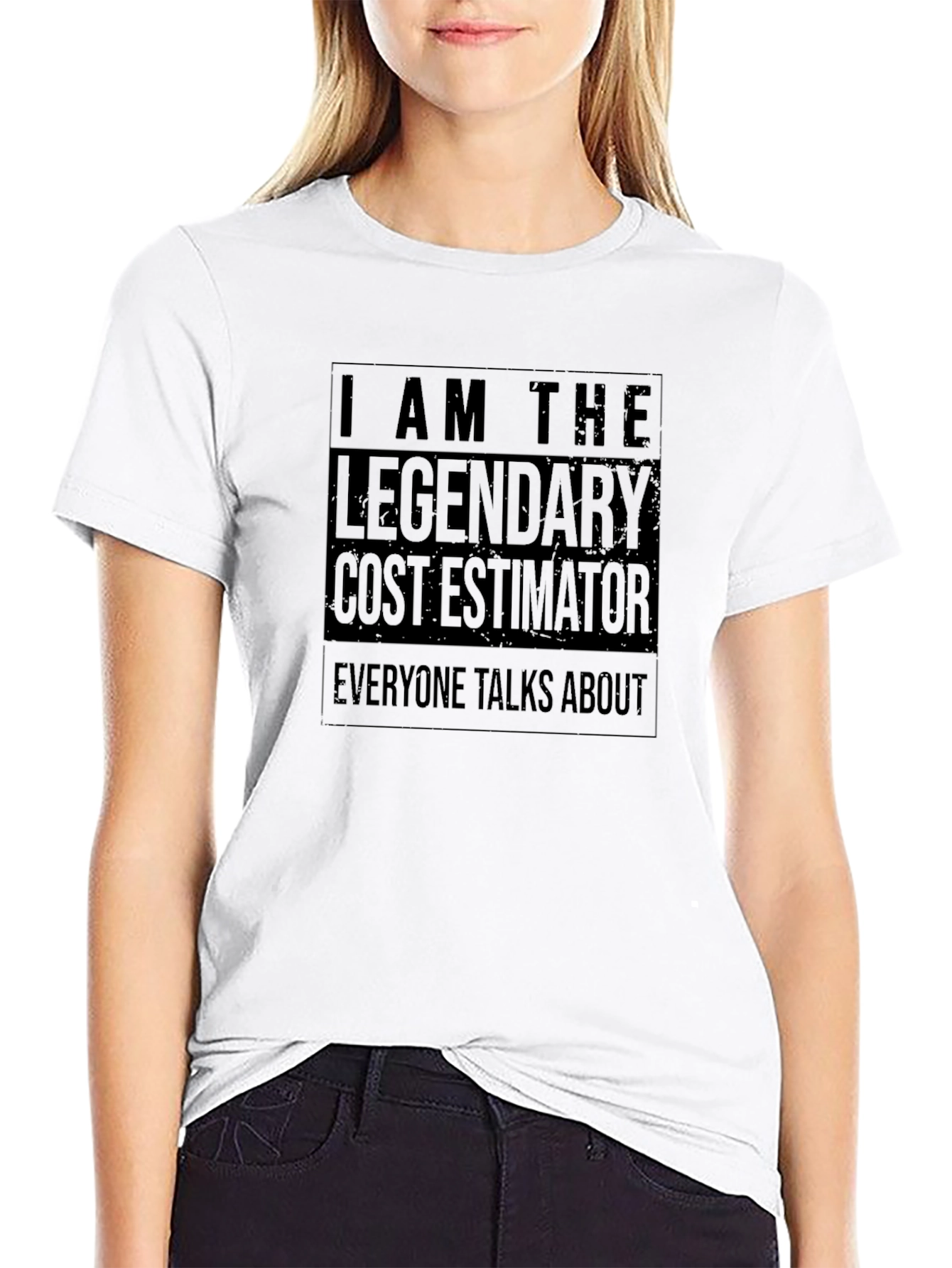 Legendary Cost Estimator T-Shirt - Black Tee