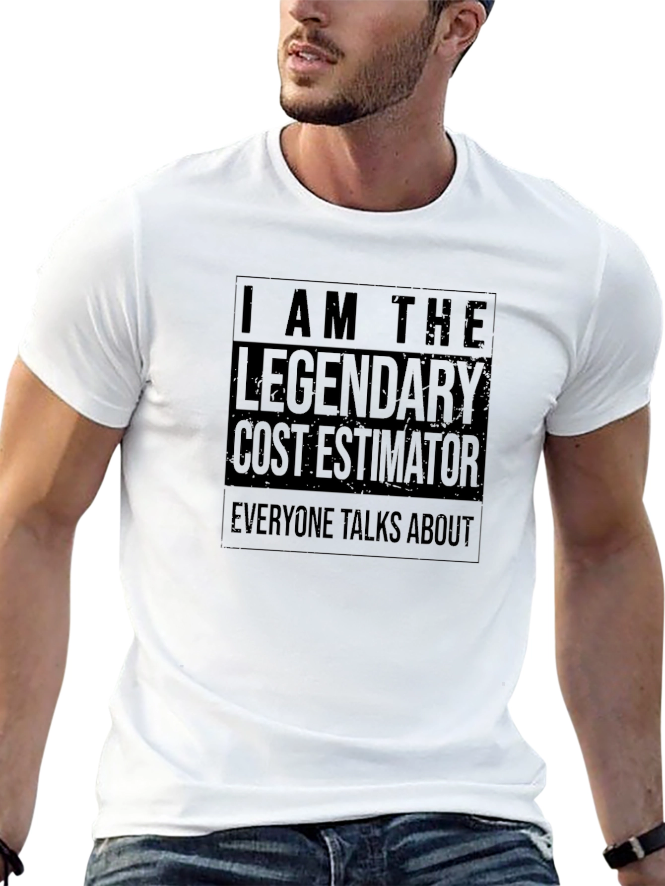 Legendary Cost Estimator T-Shirt - Black Tee