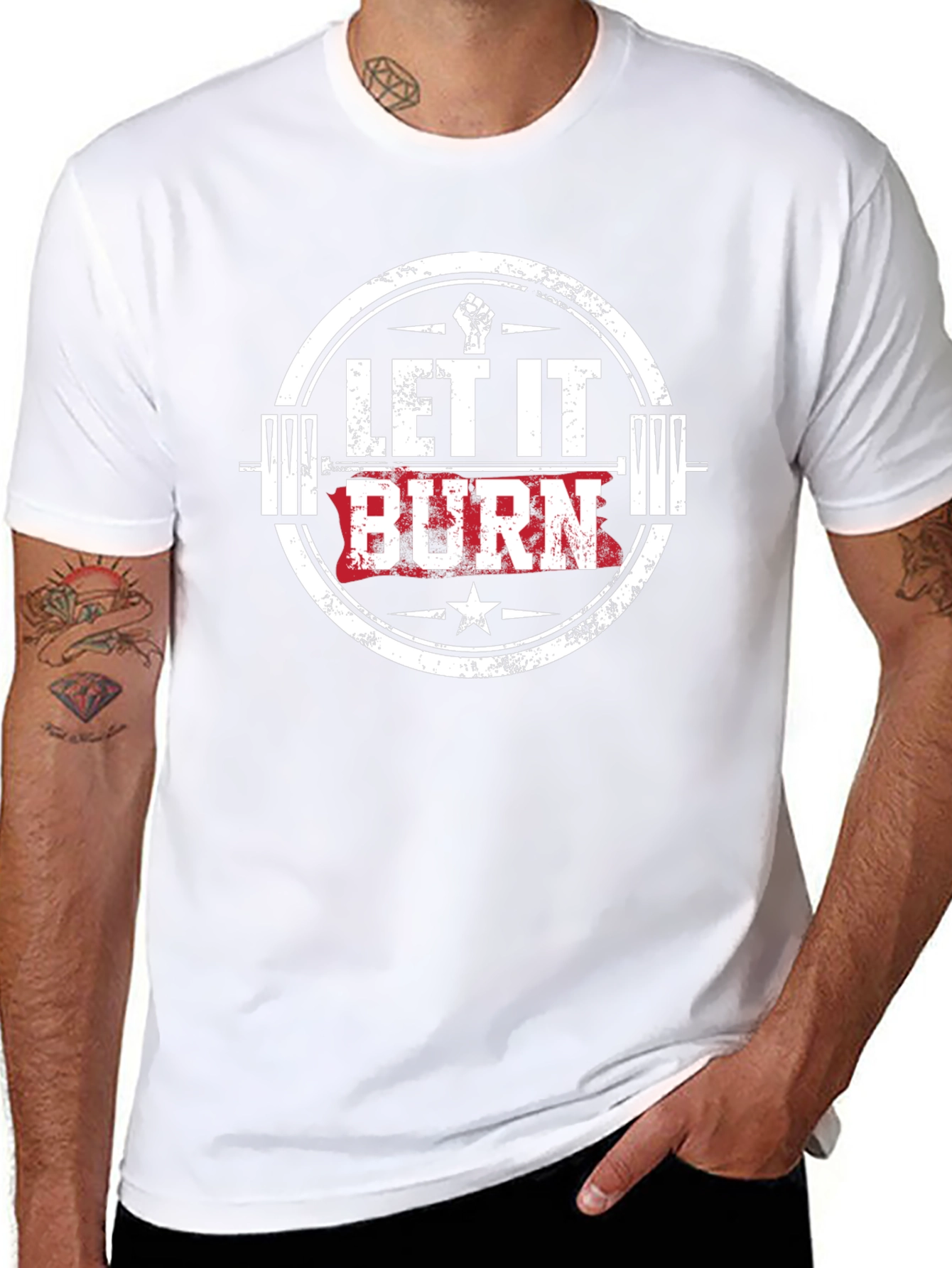 Let it Burn Workout T-Shirt
