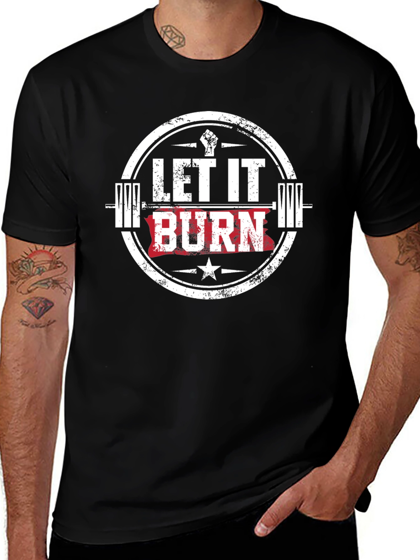 Let it Burn Workout T-Shirt