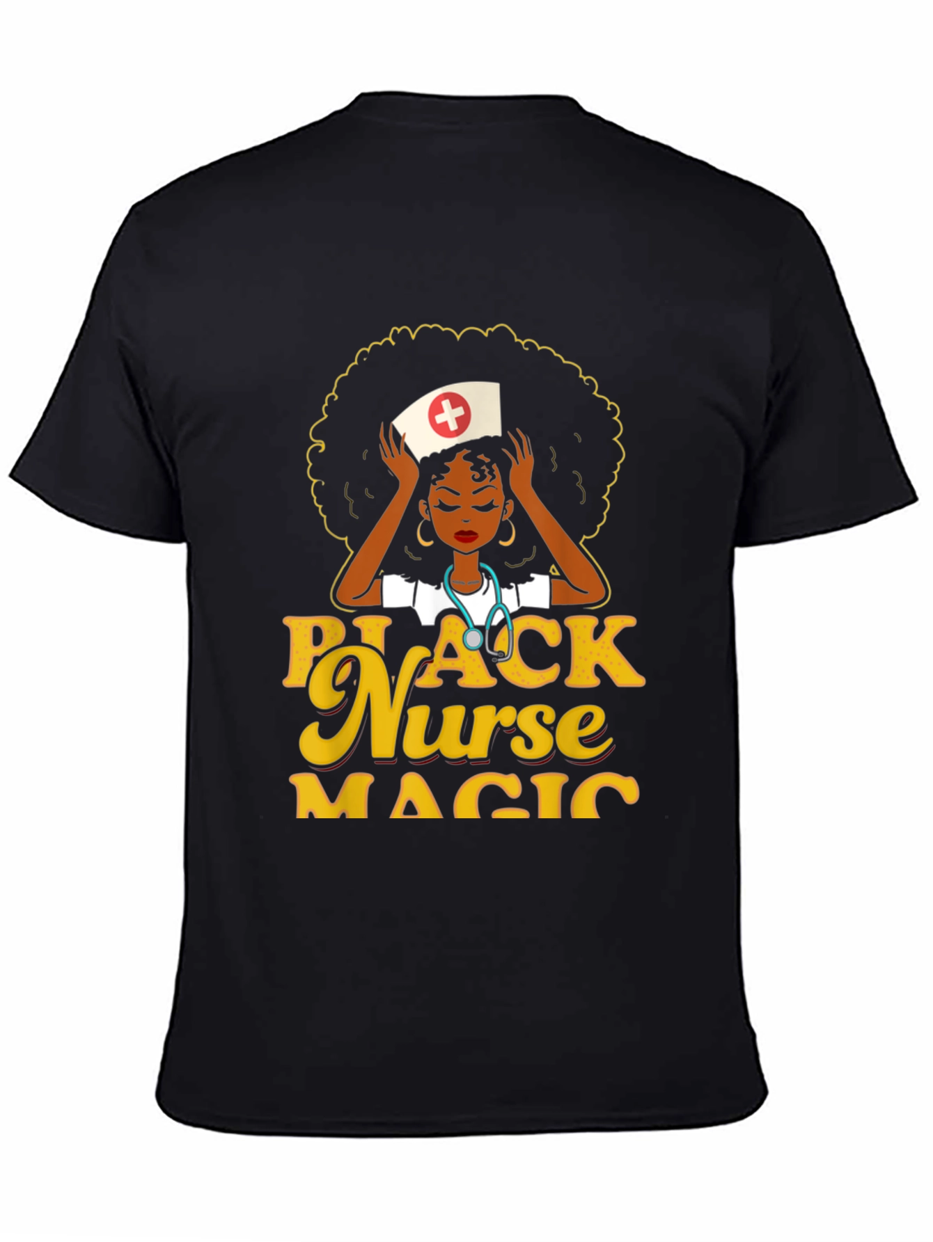 Black Nurse Magic T-Shirt