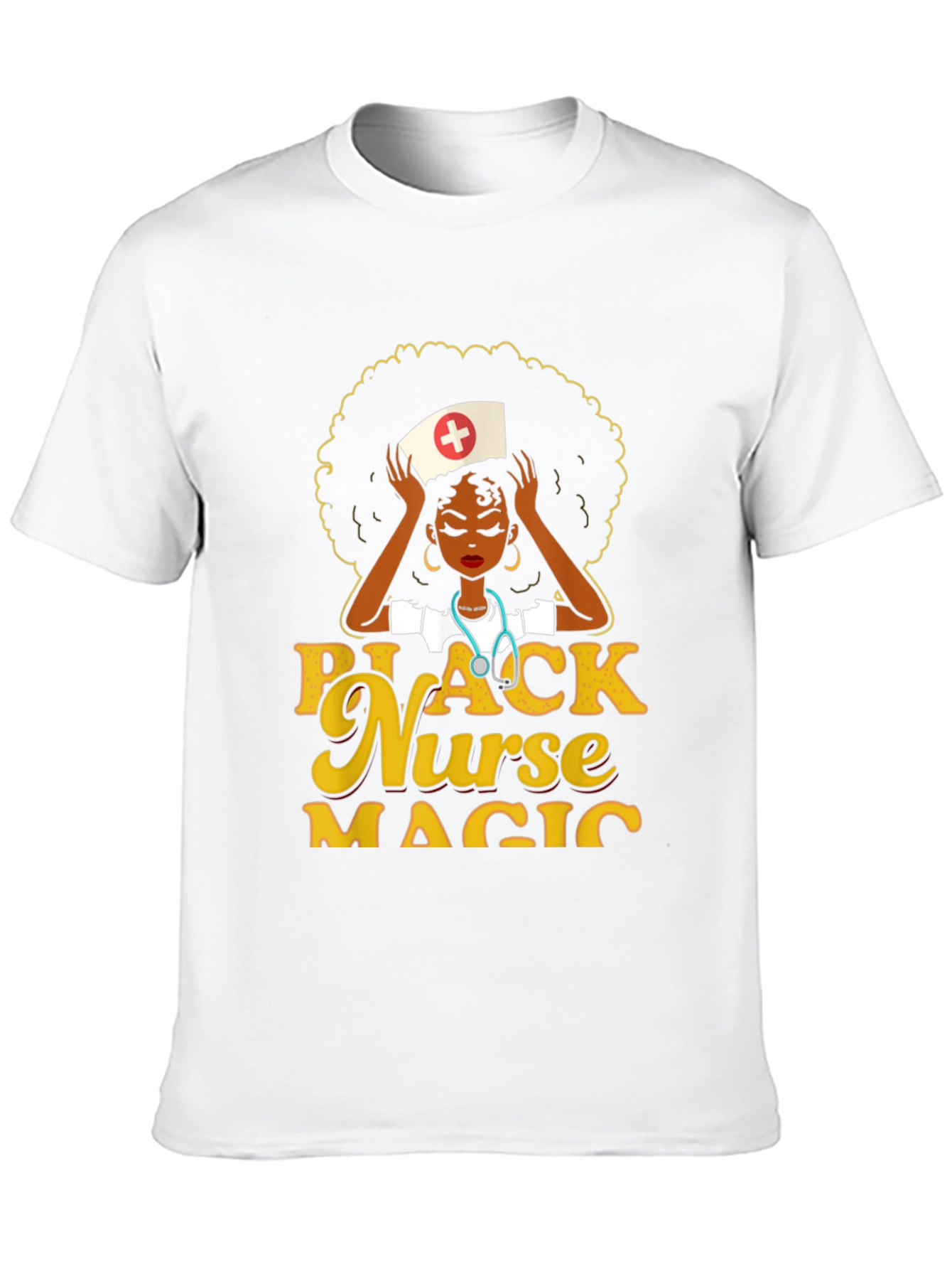 Black Nurse Magic T-Shirt