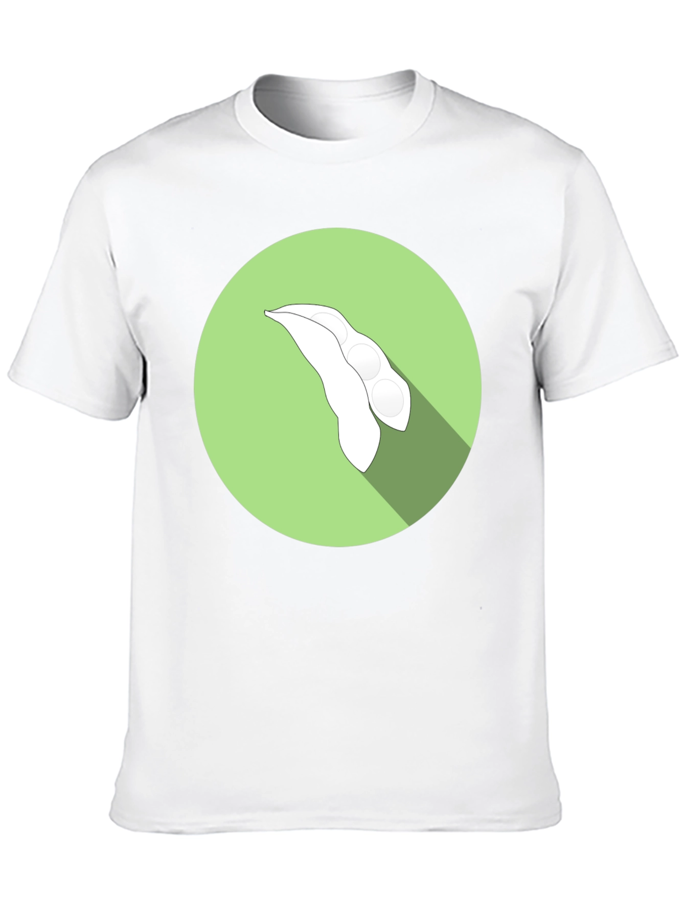 Soy Bean Graphic Tee - Black Cotton T-Shirt