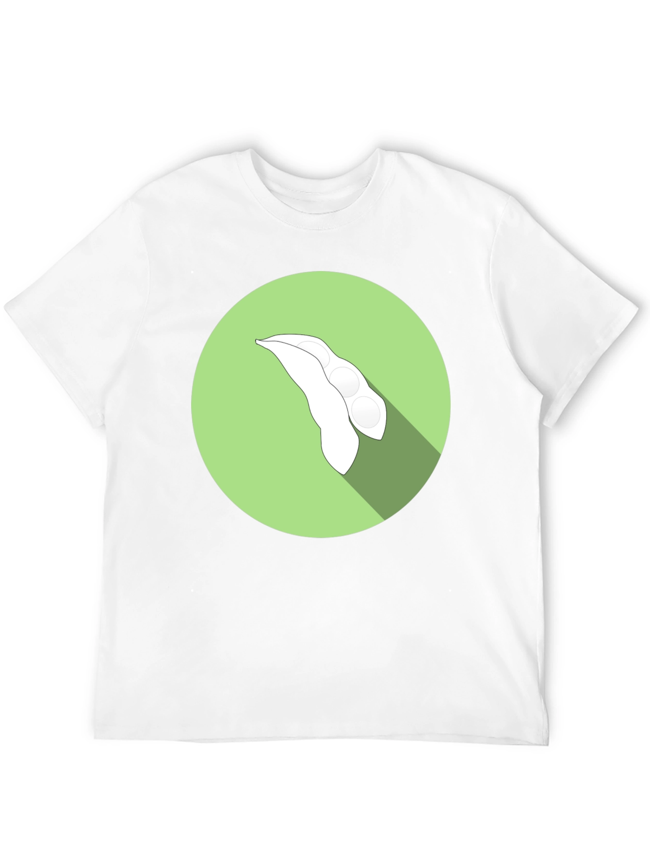 Soy Bean Graphic Tee - Black Cotton T-Shirt
