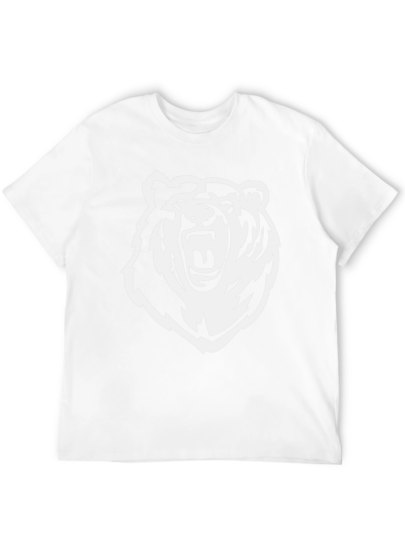 Roaring Bear Graphic Tee - Bold Black T-Shirt