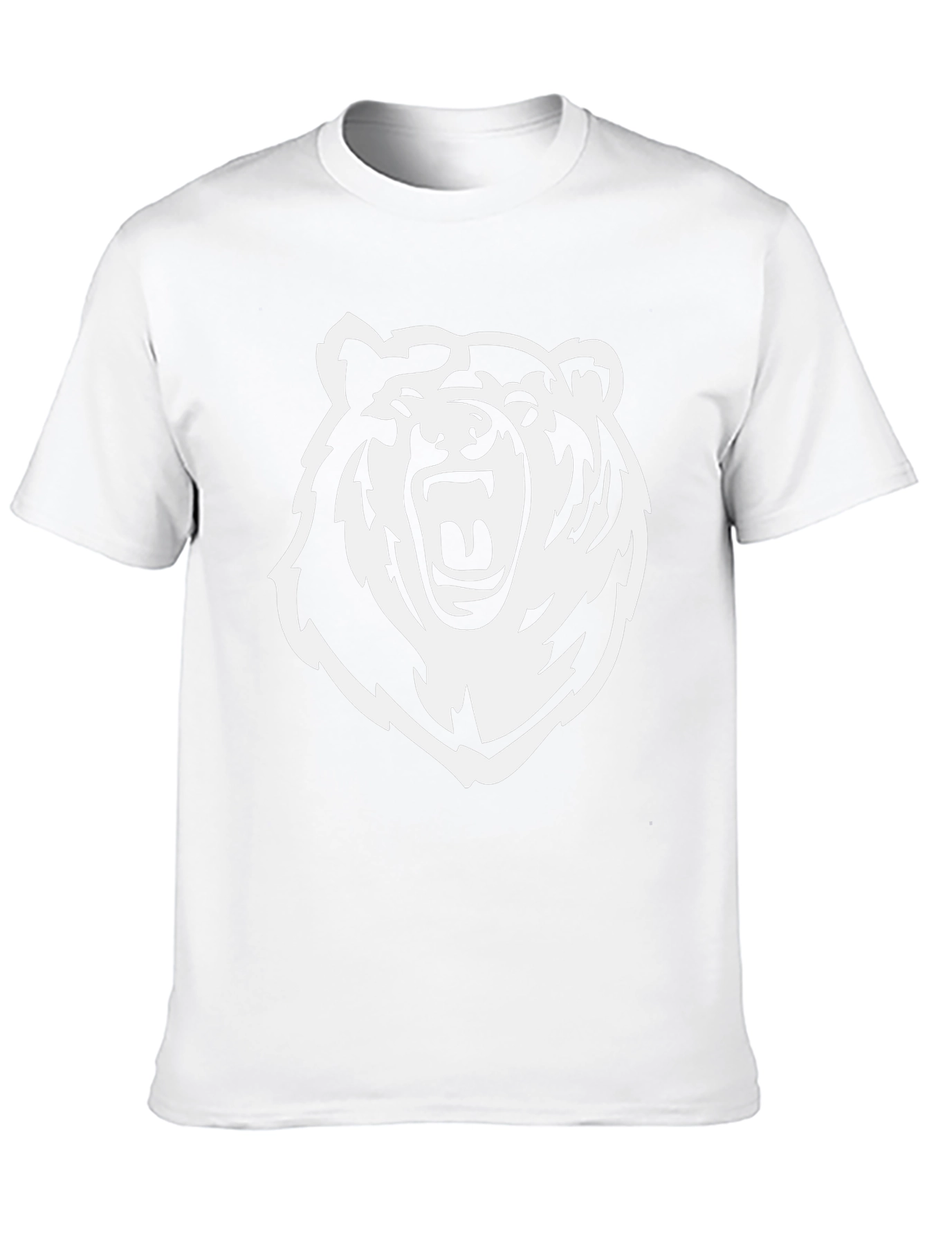 Roaring Bear Graphic Tee - Bold Black T-Shirt