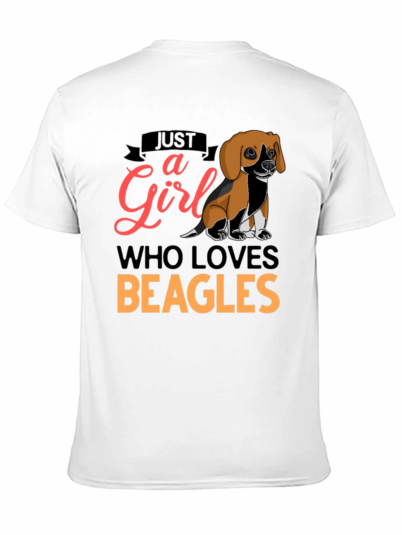 Just a Girl Who Loves Beagles T-Shirt