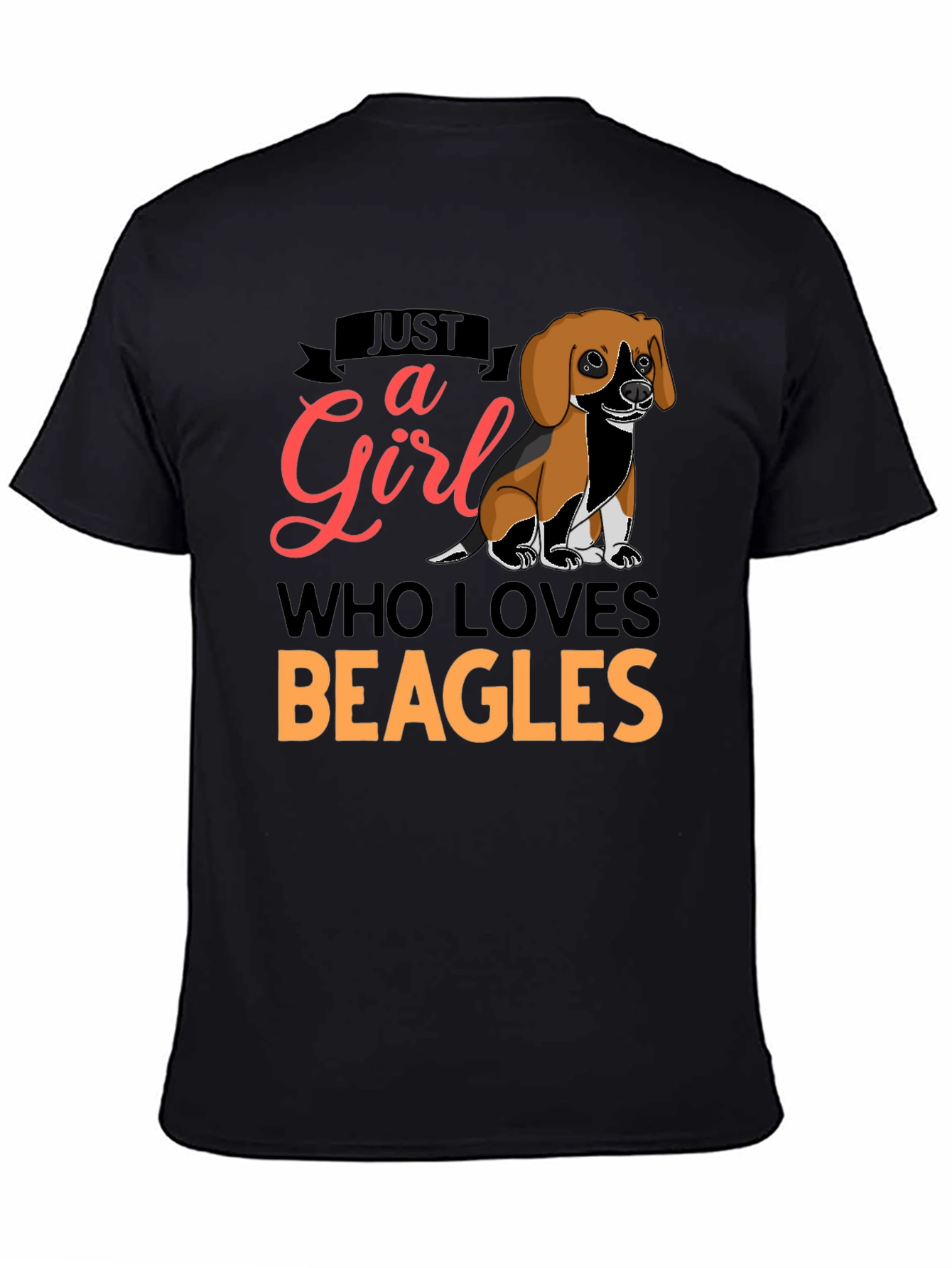 Just a Girl Who Loves Beagles T-Shirt
