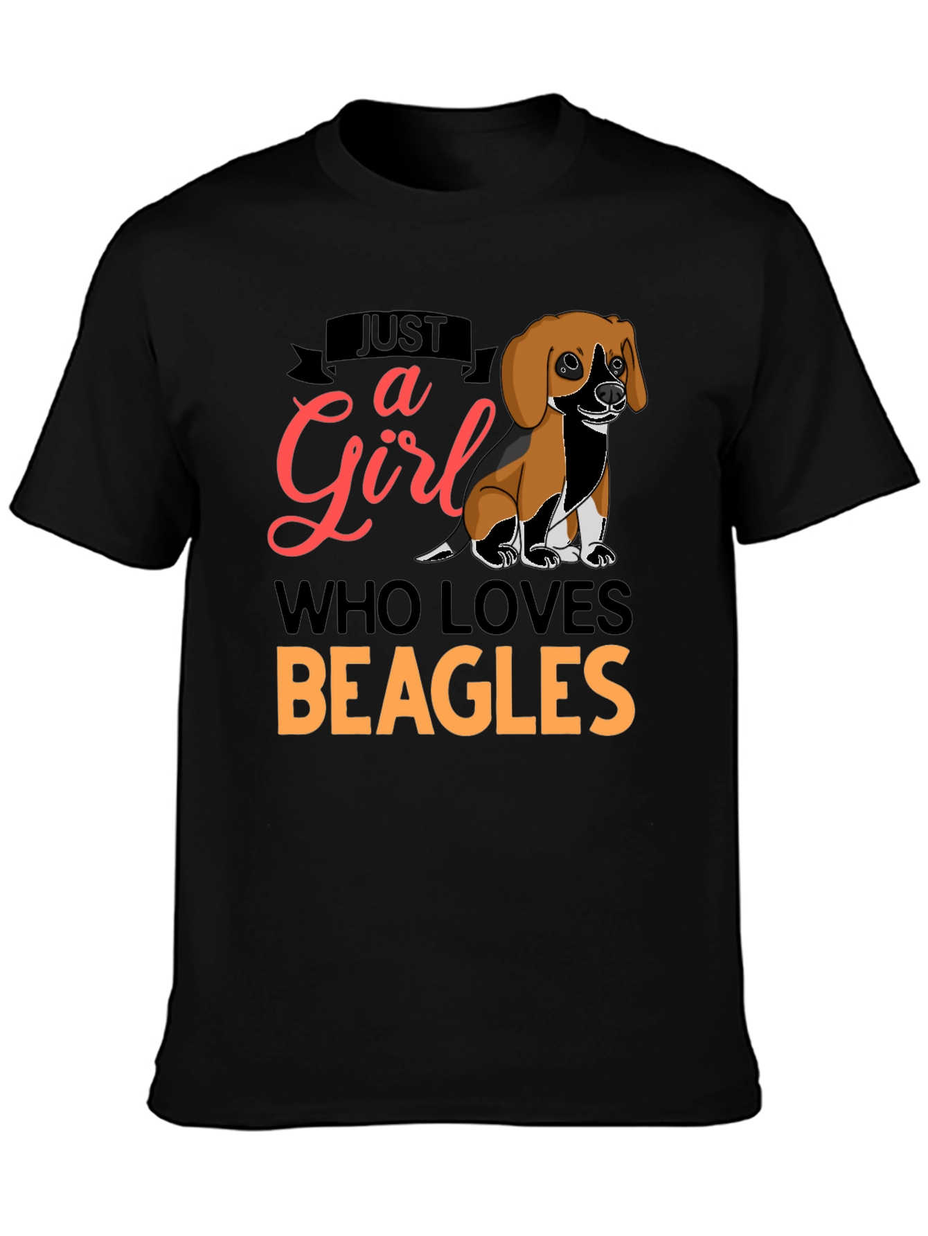 Just a Girl Who Loves Beagles T-Shirt