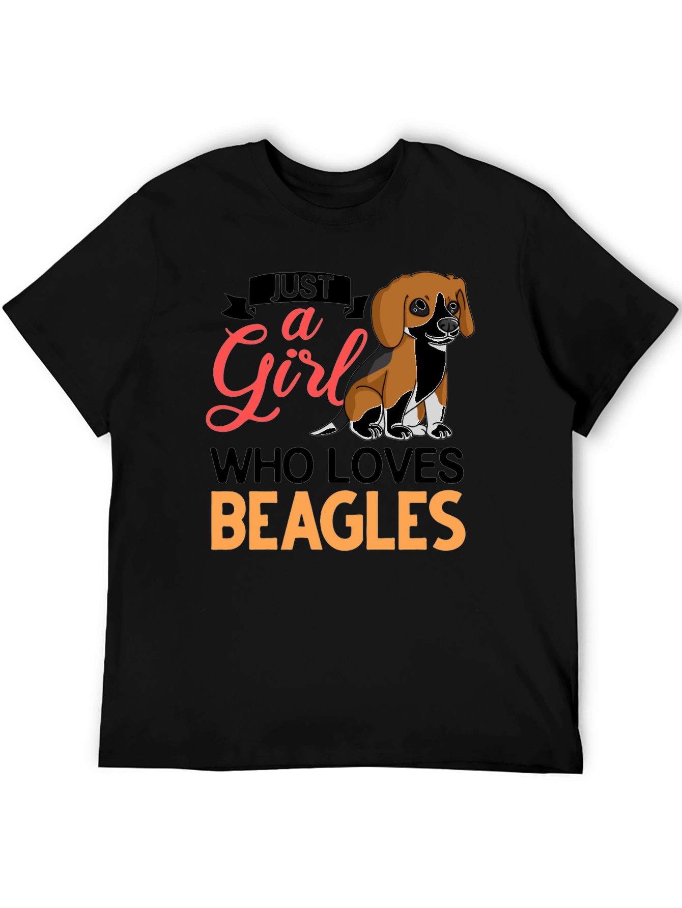 Just a Girl Who Loves Beagles T-Shirt