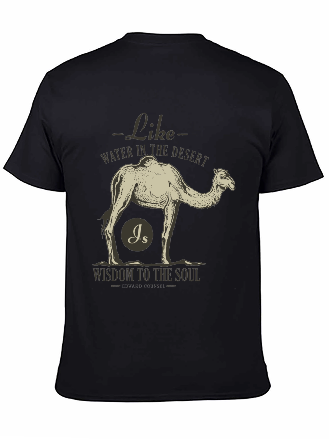 Wisdom Desert Camel Graphic Tee