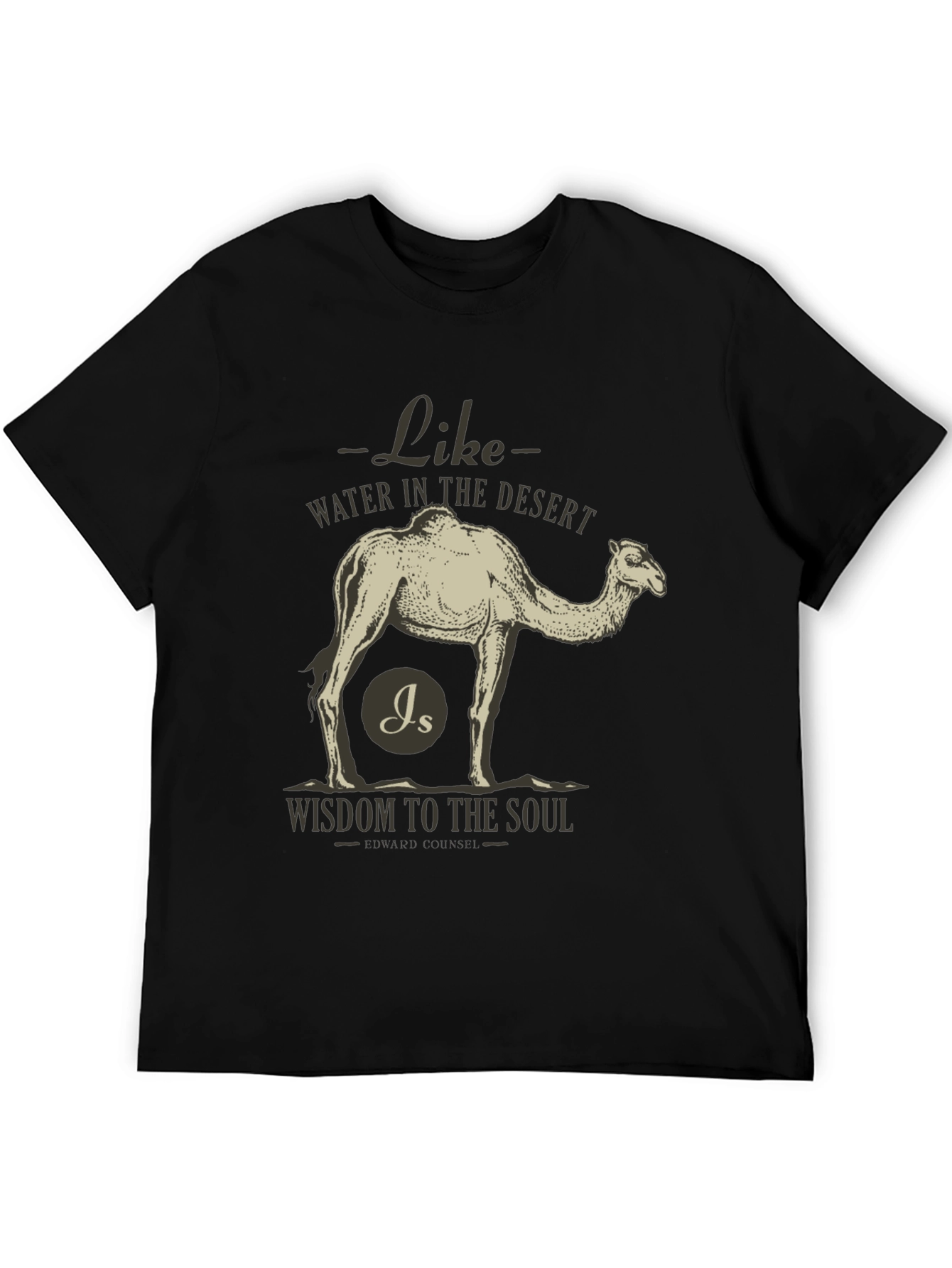 Wisdom Desert Camel Graphic Tee