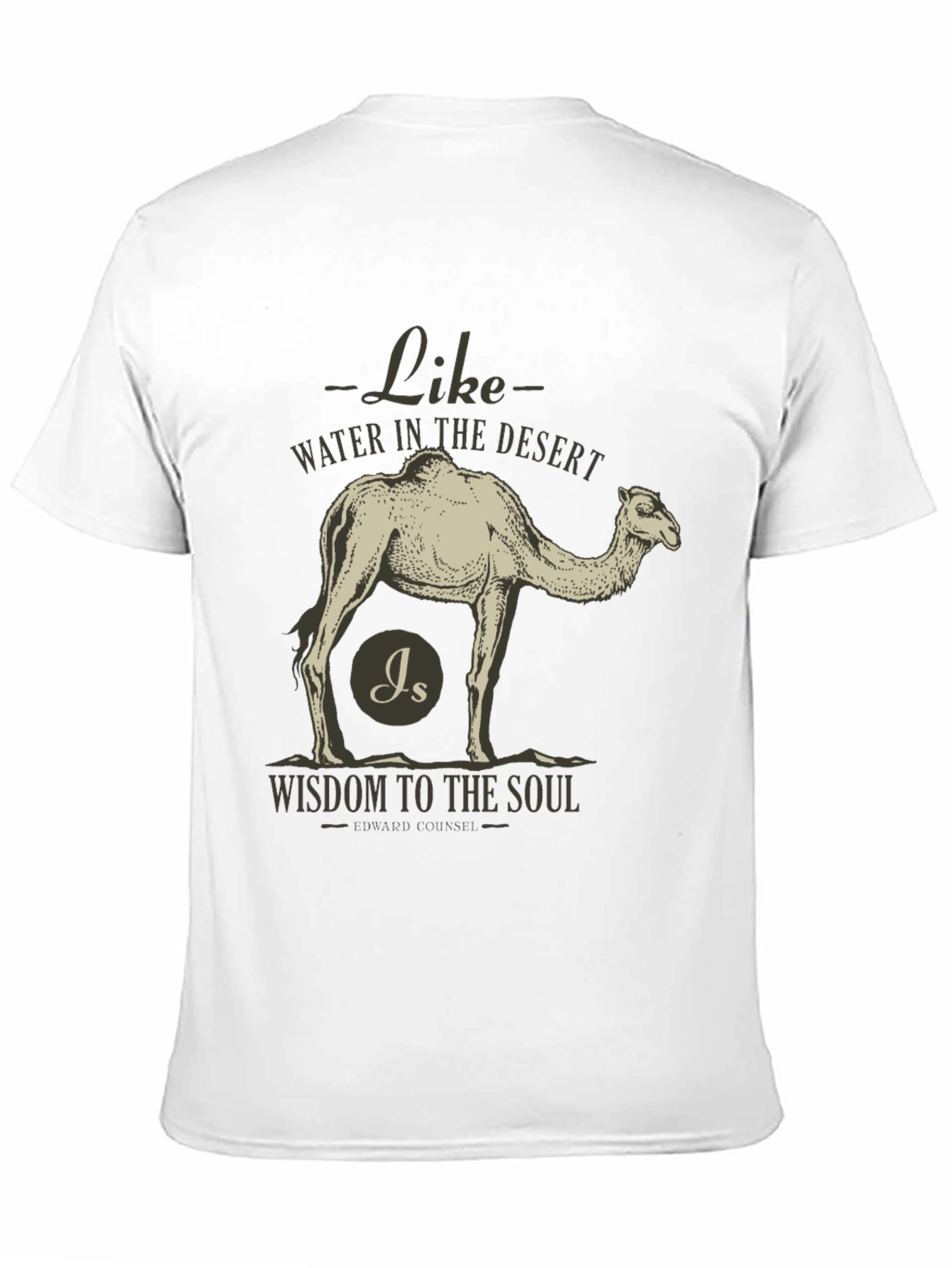 Wisdom Desert Camel Graphic Tee