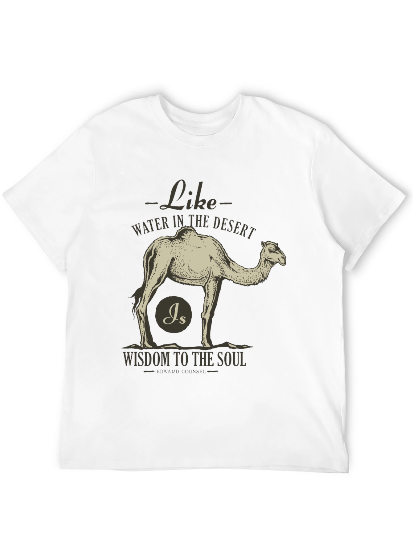 Wisdom Desert Camel Graphic Tee