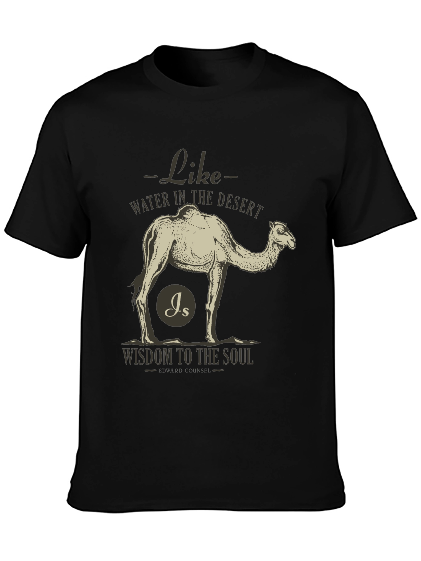 Wisdom Desert Camel Graphic Tee