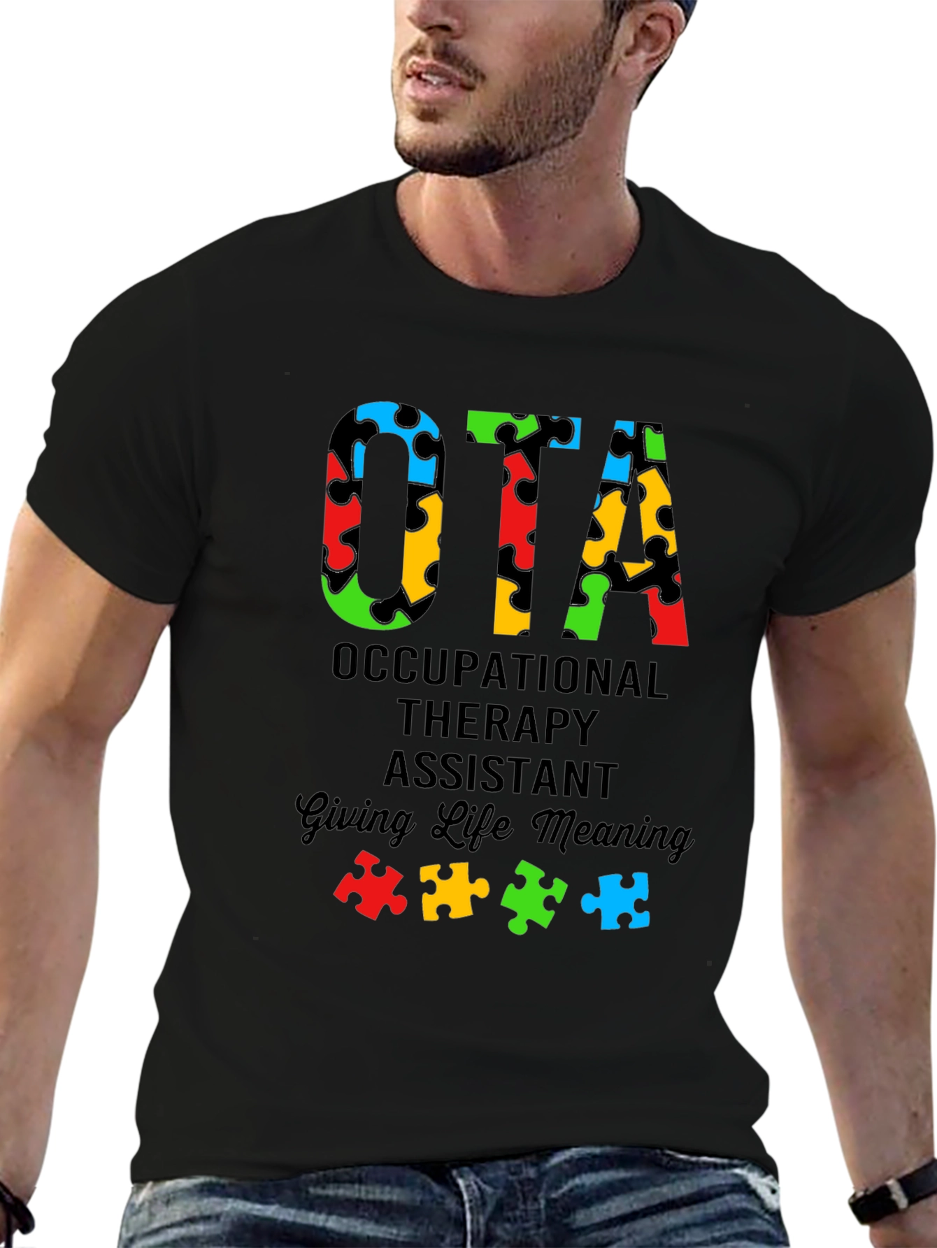 OTA Autism Puzzle Piece T-Shirt