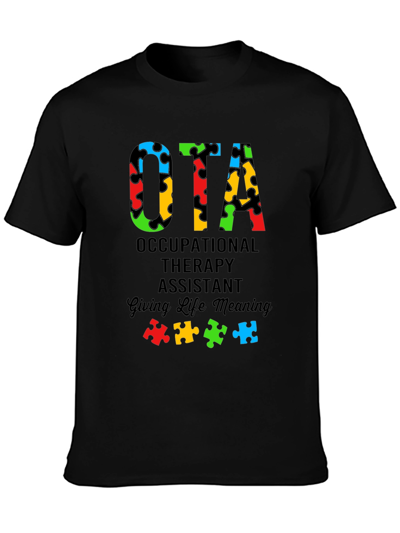 OTA Autism Puzzle Piece T-Shirt