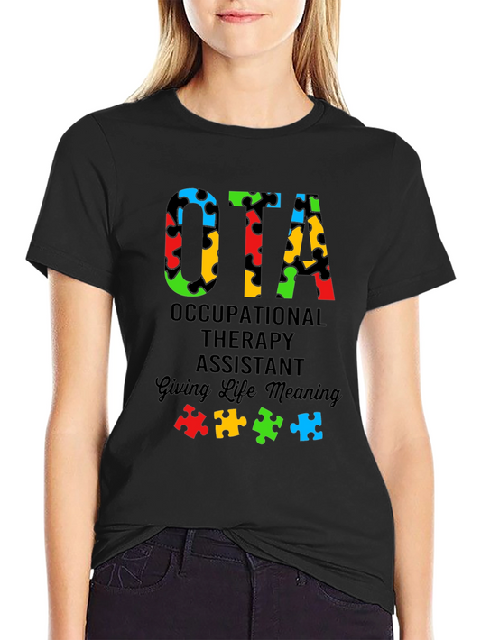 OTA Autism Puzzle Piece T-Shirt