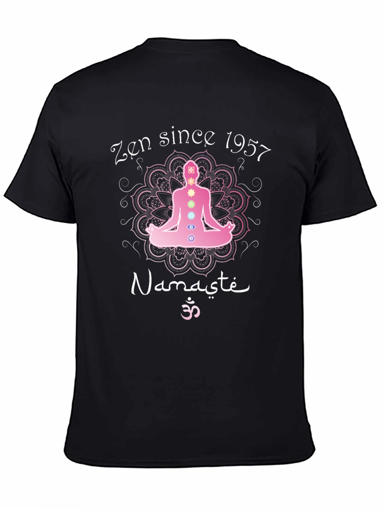 Zen Since 1957 Namaste Yoga Graphic T-Shirt