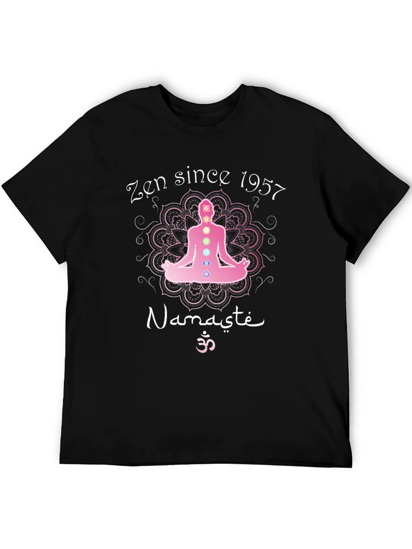 Zen Since 1957 Namaste Yoga Graphic T-Shirt