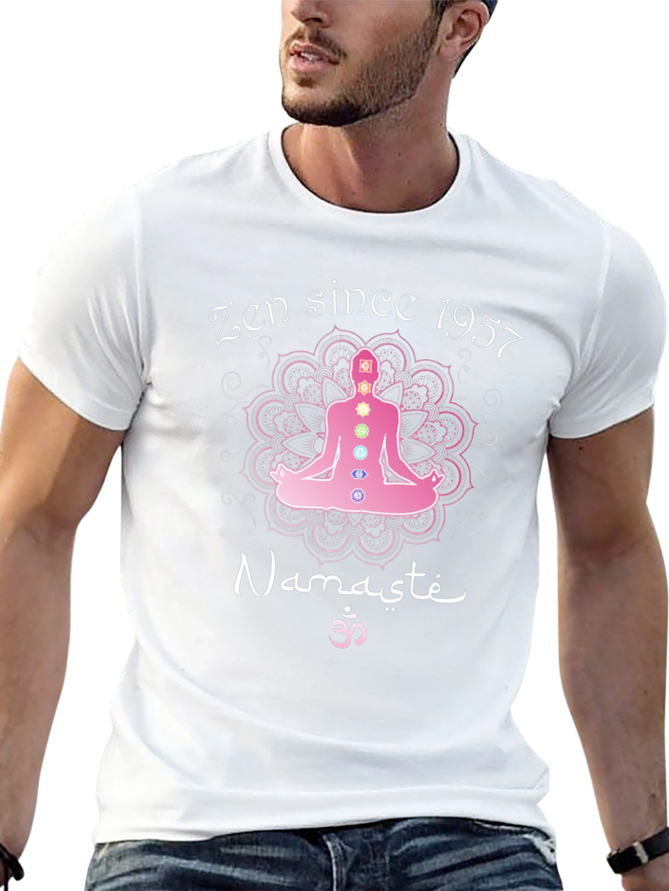 Zen Since 1957 Namaste Yoga Graphic T-Shirt