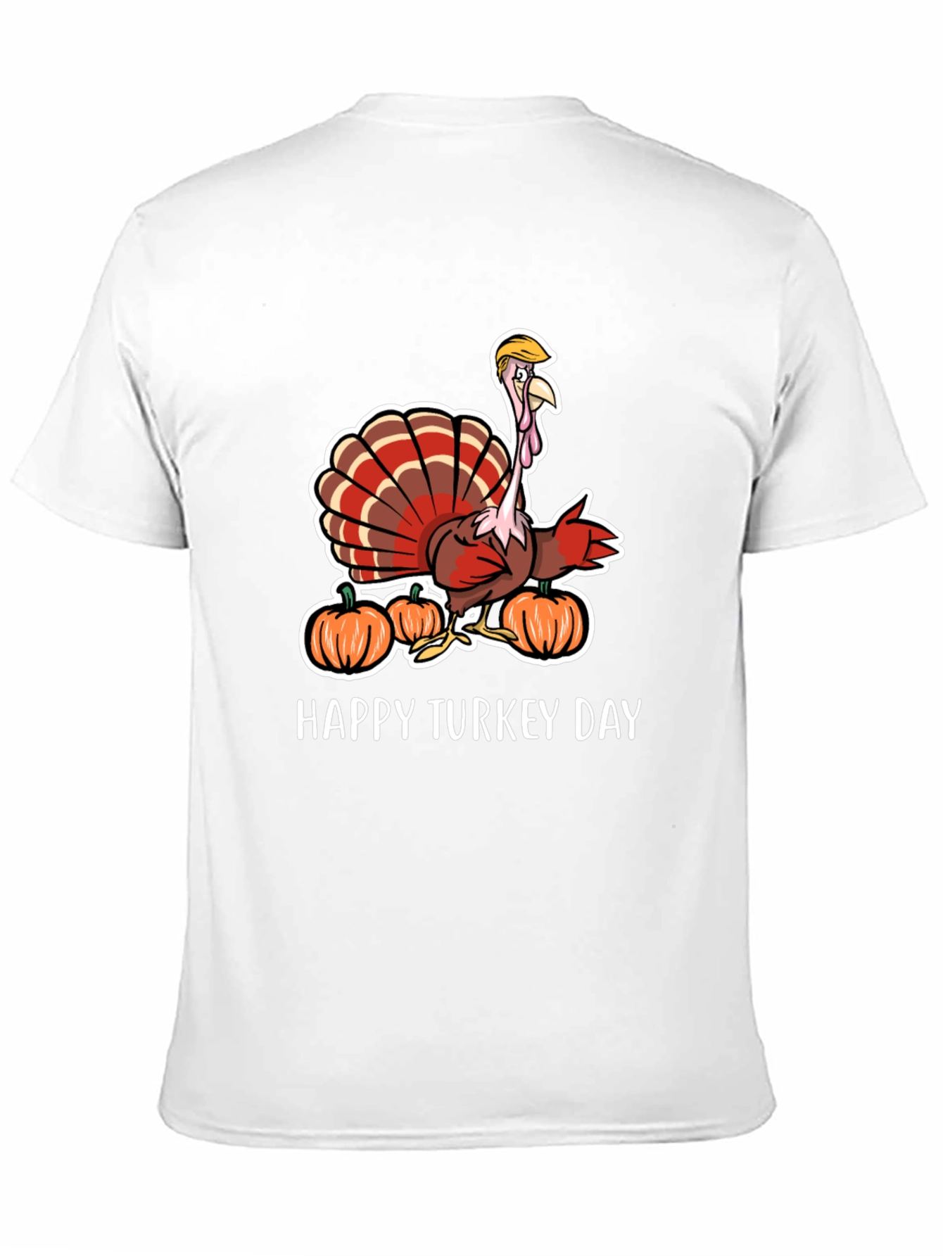 Funny Turkey Day Trump Turkey T-Shirt