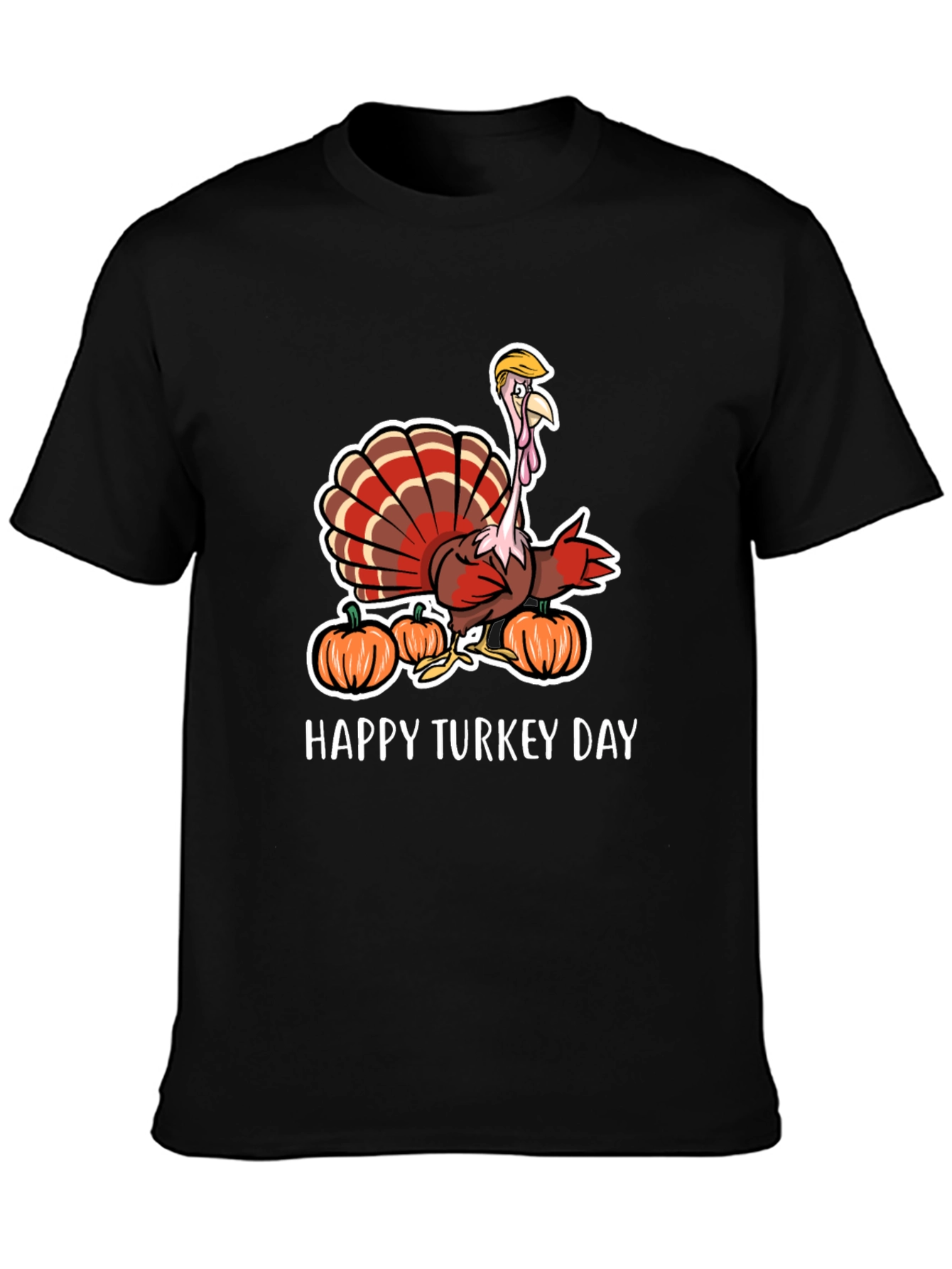 Funny Turkey Day Trump Turkey T-Shirt