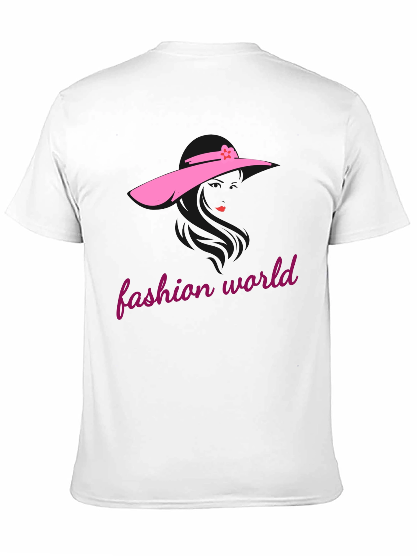 Fashion World T-Shirt - Chic Graphic Tee