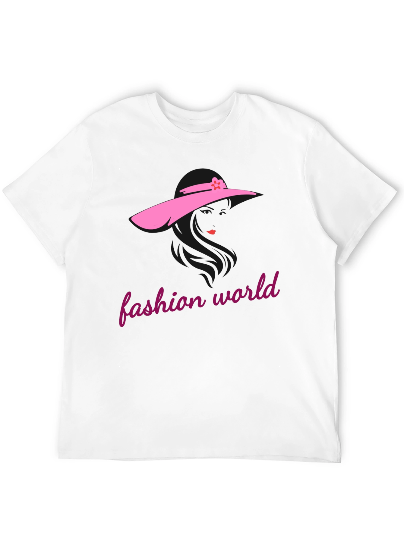 Fashion World T-Shirt - Chic Graphic Tee