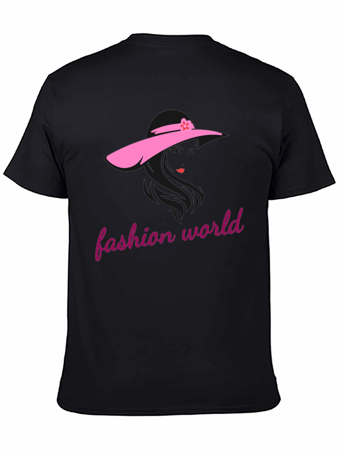Fashion World T-Shirt - Chic Graphic Tee