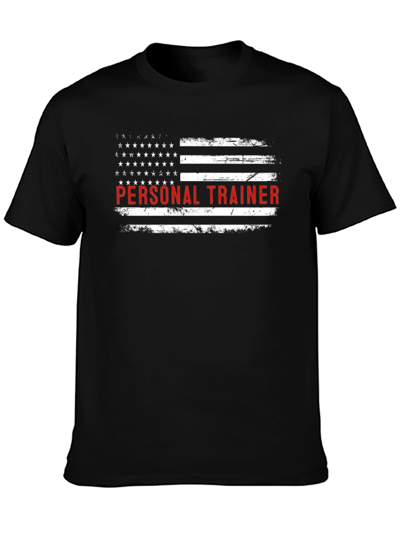 Patriotic Personal Trainer Graphic T-Shirt