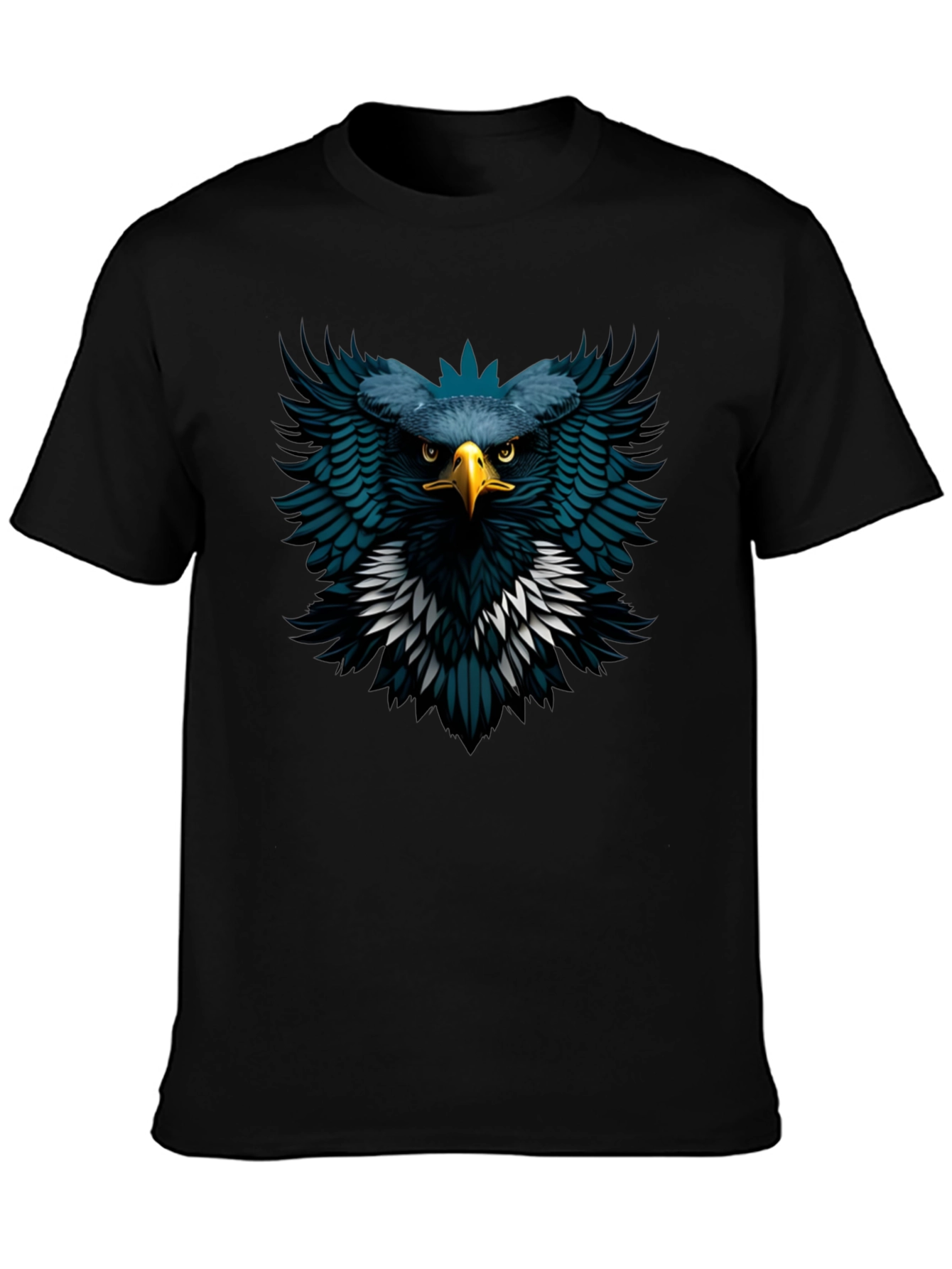 Eagle Graphic Black T-Shirt