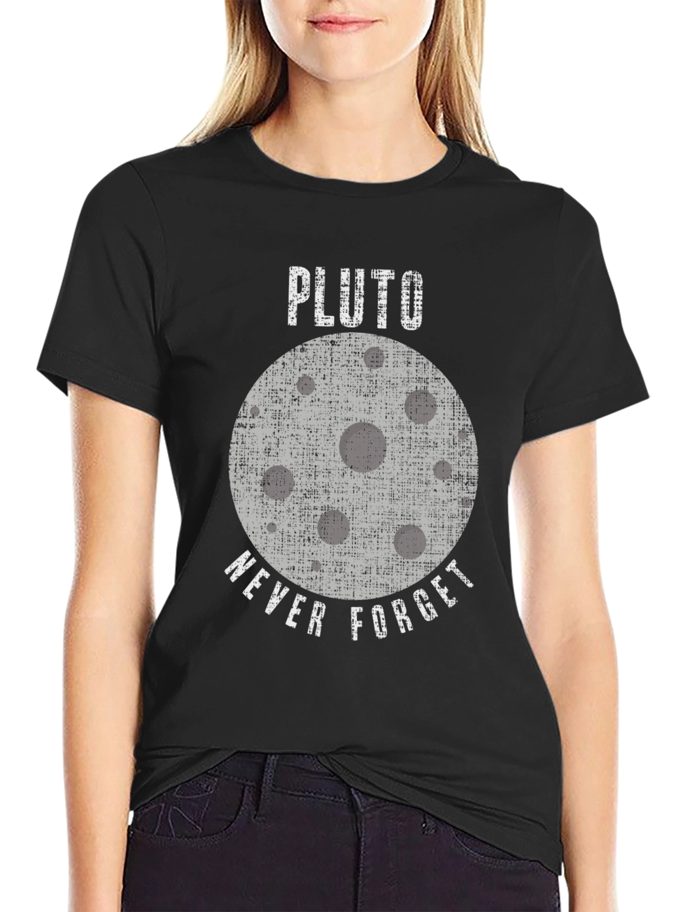 Pluto Never Forget Graphic Tee