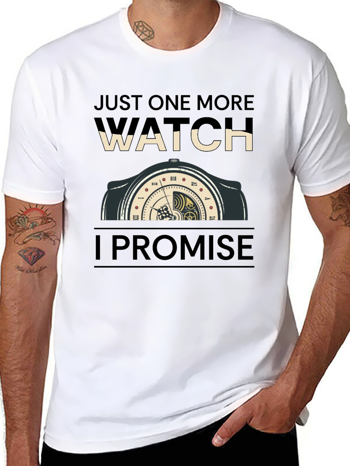 Just One More Watch Funny Graphic Tee