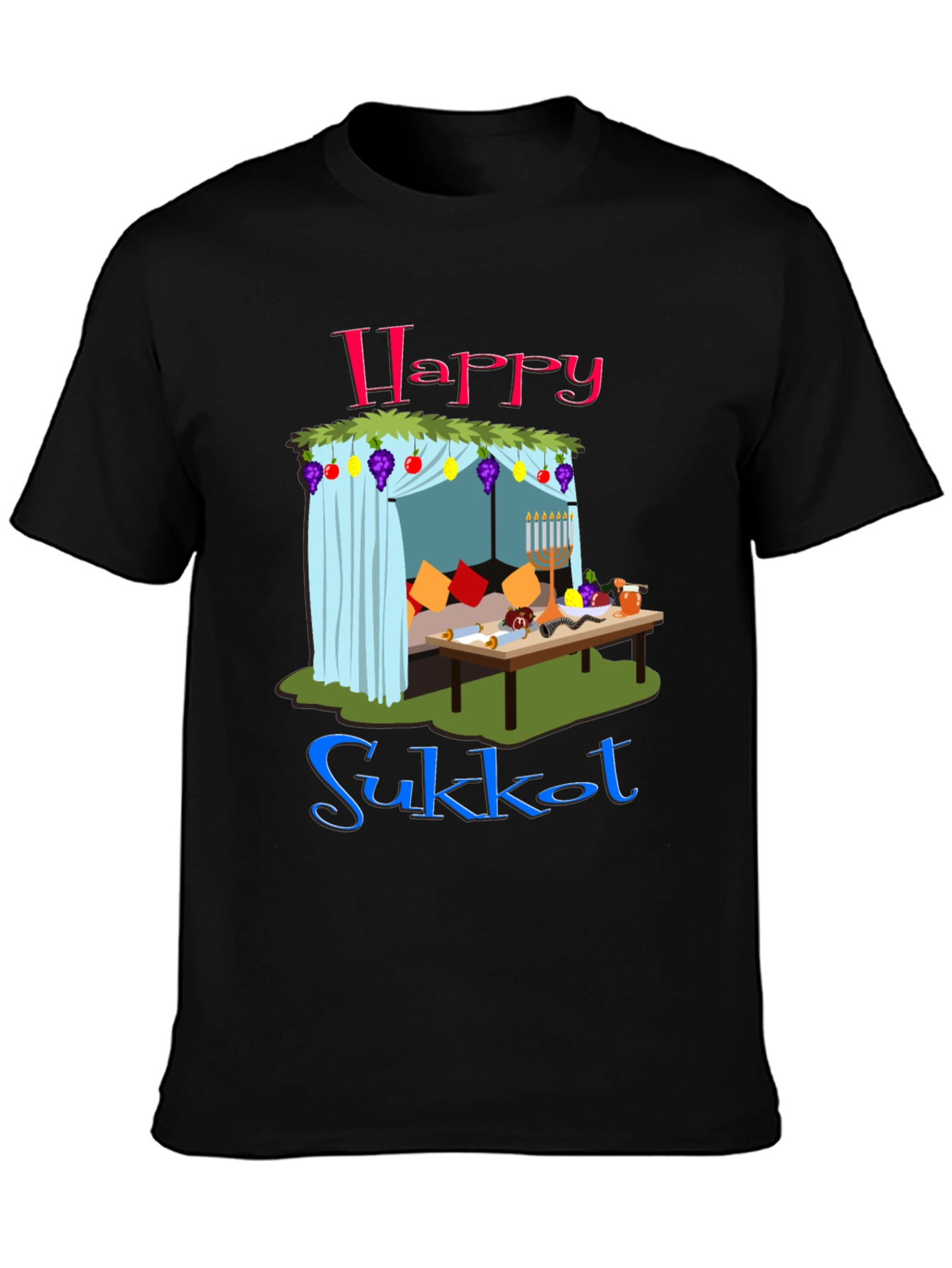 Happy Sukkot T-Shirt Holiday Tee