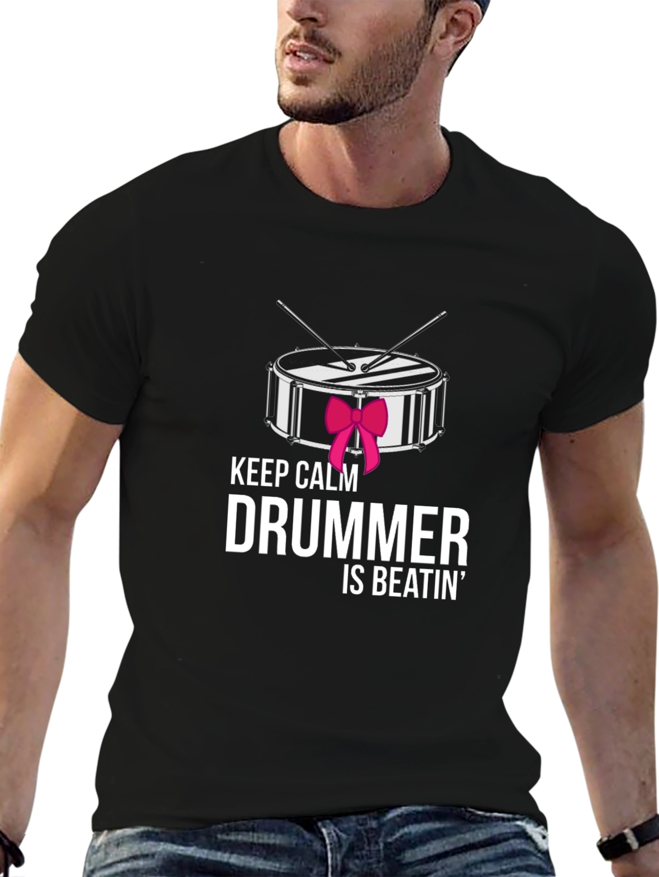 Keep Calm Drummer Is Beatin T-Shirt