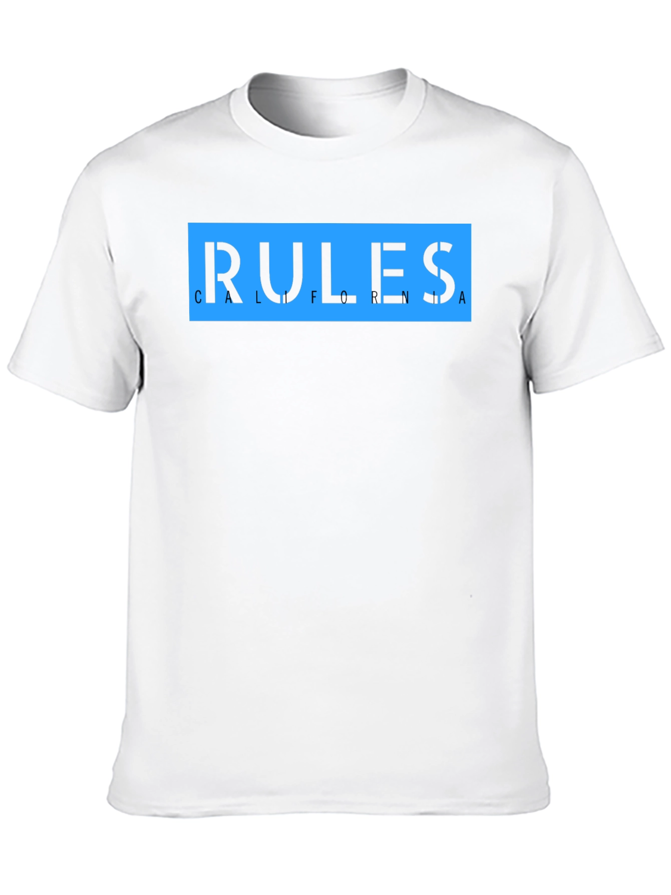 California Rules Graphic T-Shirt - Black