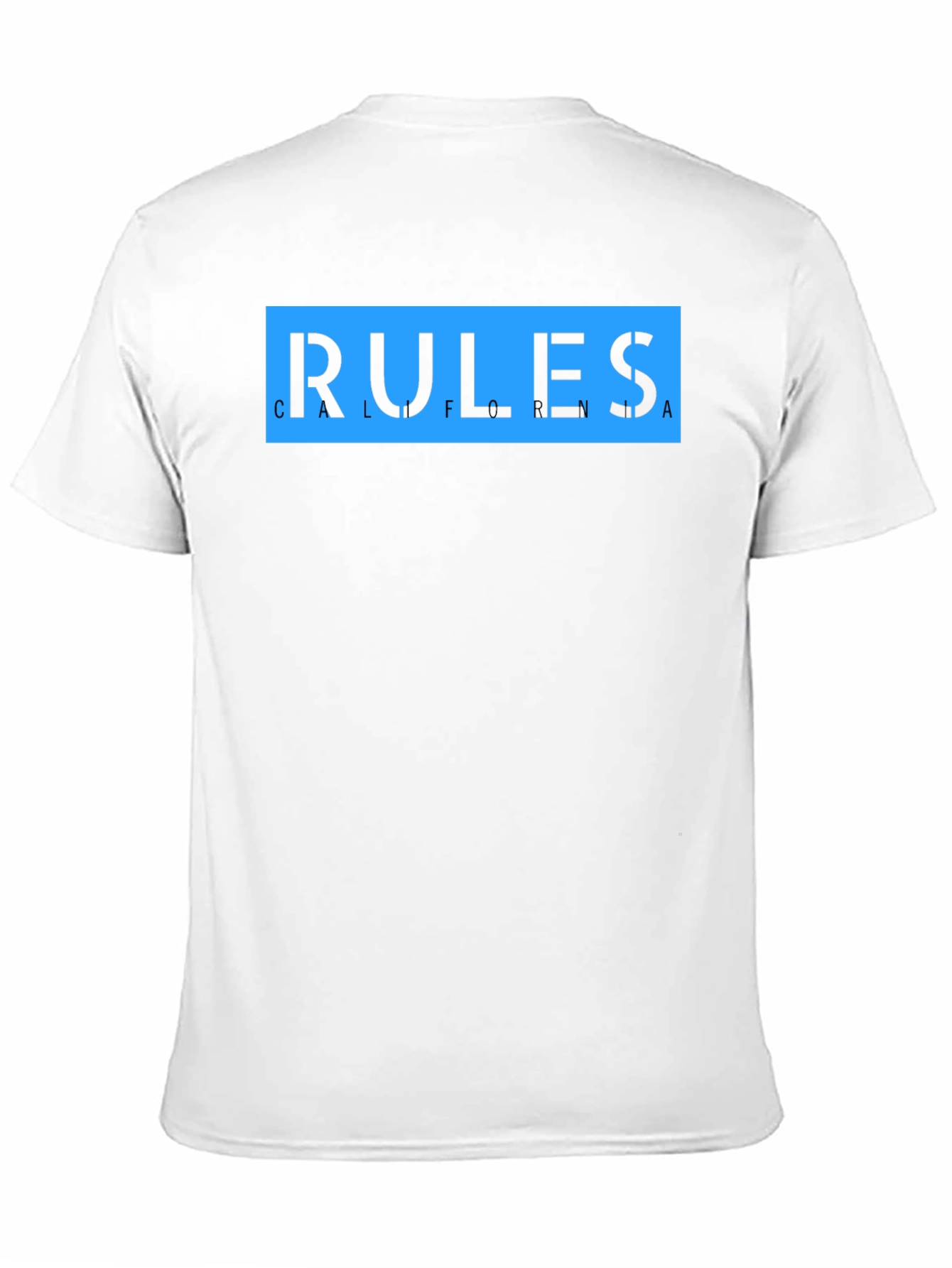 California Rules Graphic T-Shirt - Black