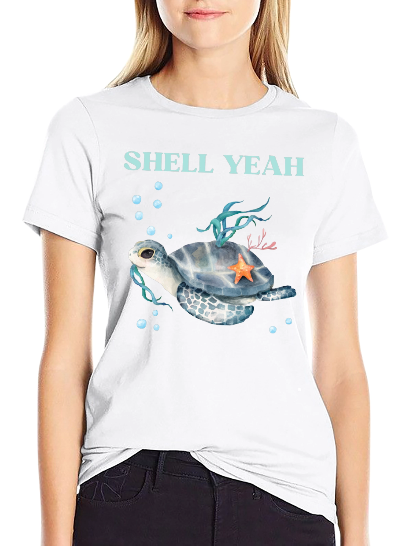 Shell Yeah Turtle Graphic Tee