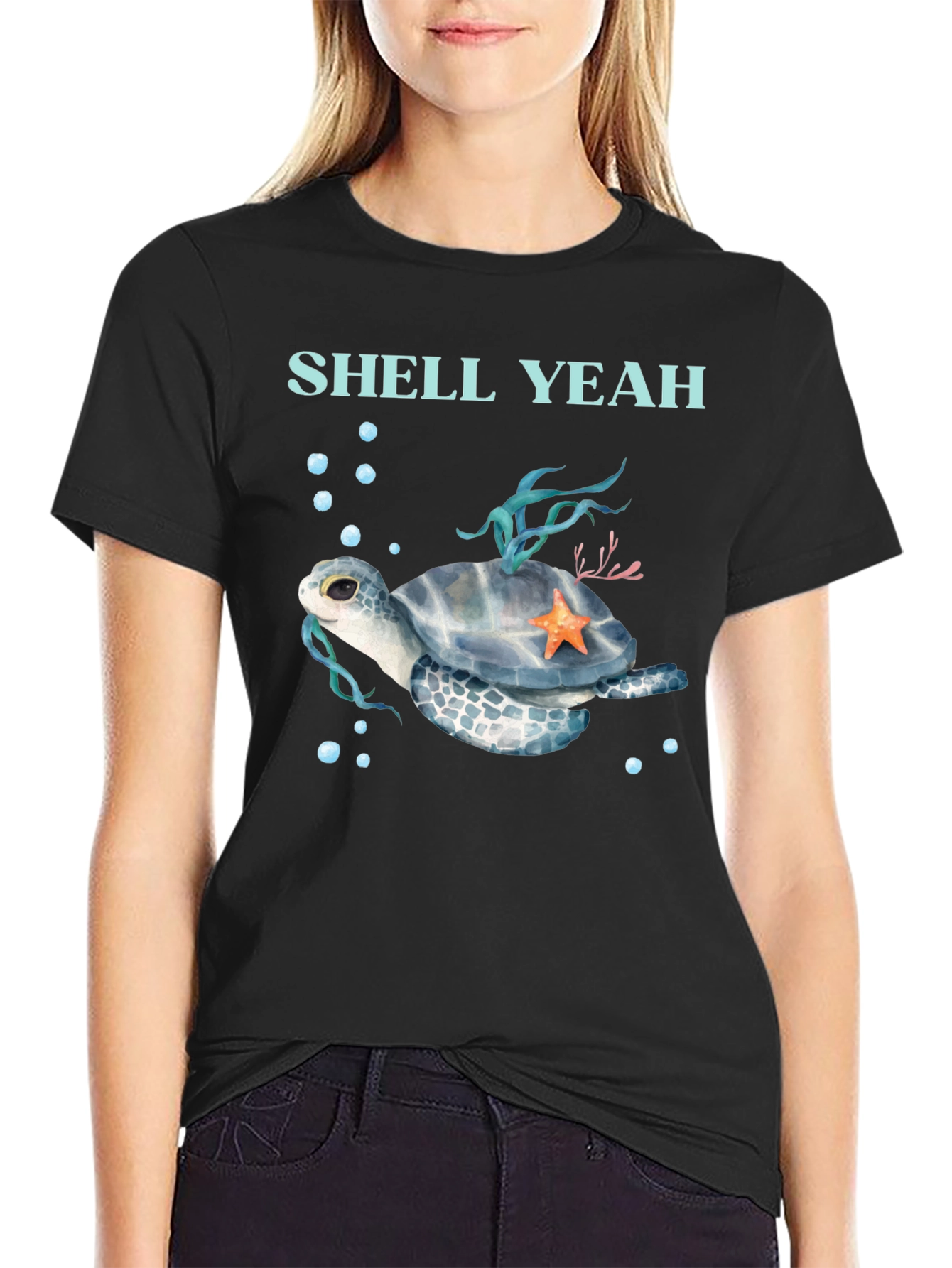 Shell Yeah Turtle Graphic Tee