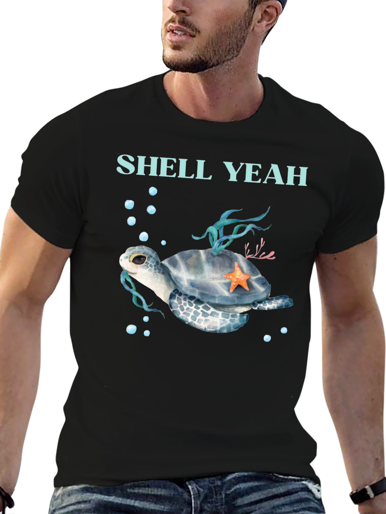 Shell Yeah Turtle Graphic Tee
