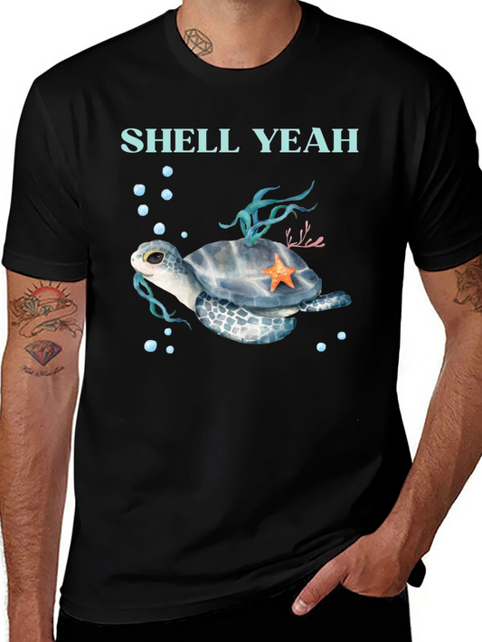 Shell Yeah Turtle Graphic Tee