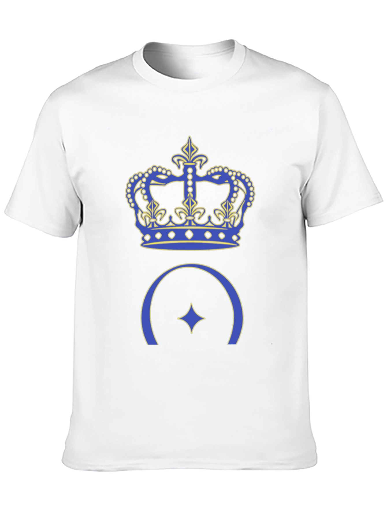 Crown & Star Graphic T-Shirt