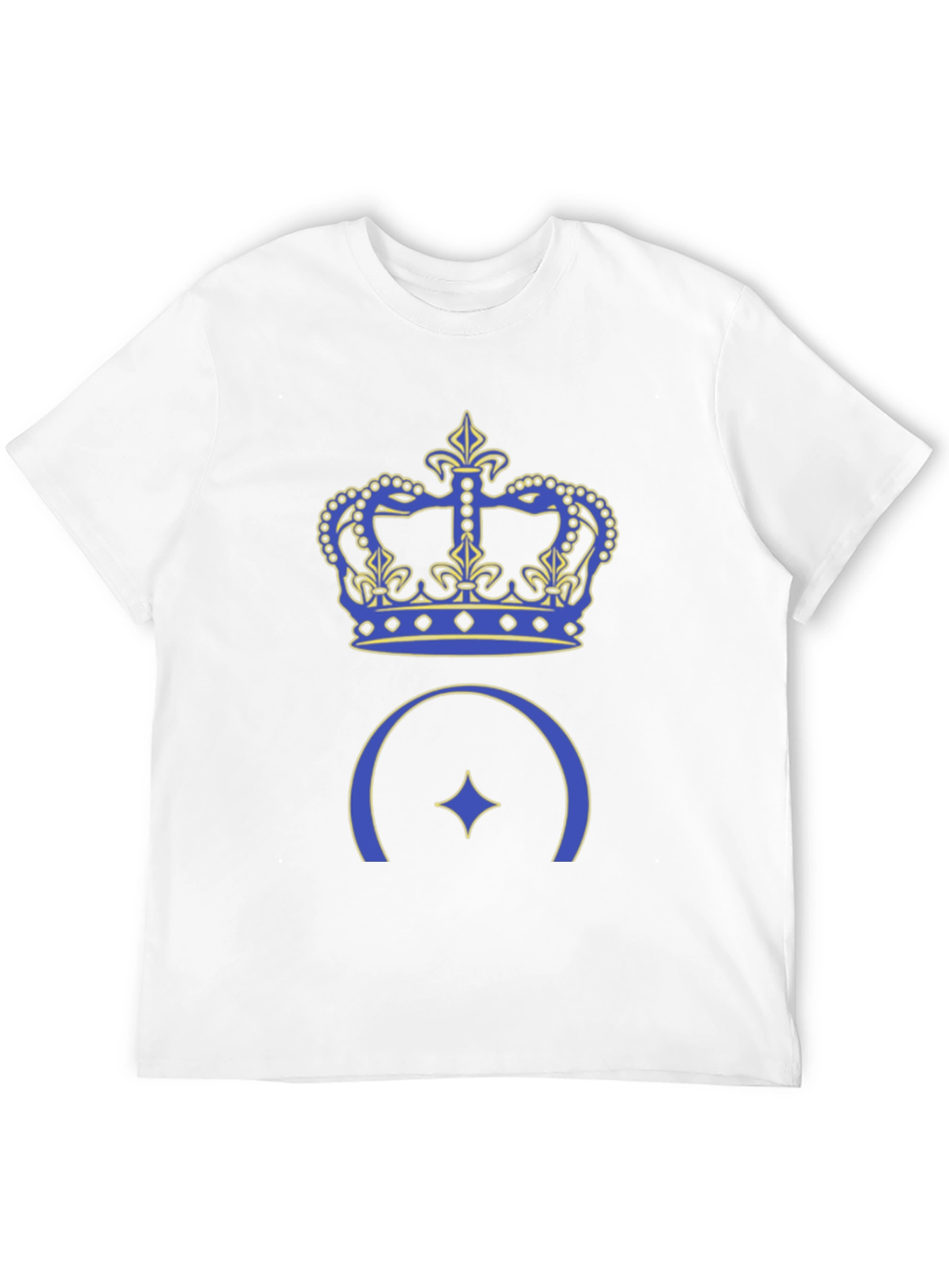 Crown & Star Graphic T-Shirt