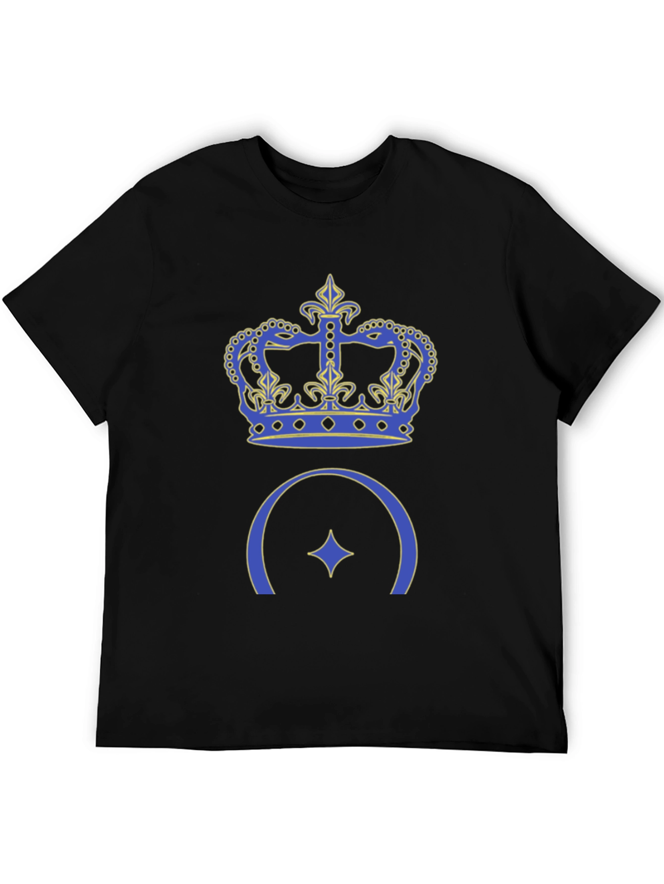 Crown & Star Graphic T-Shirt