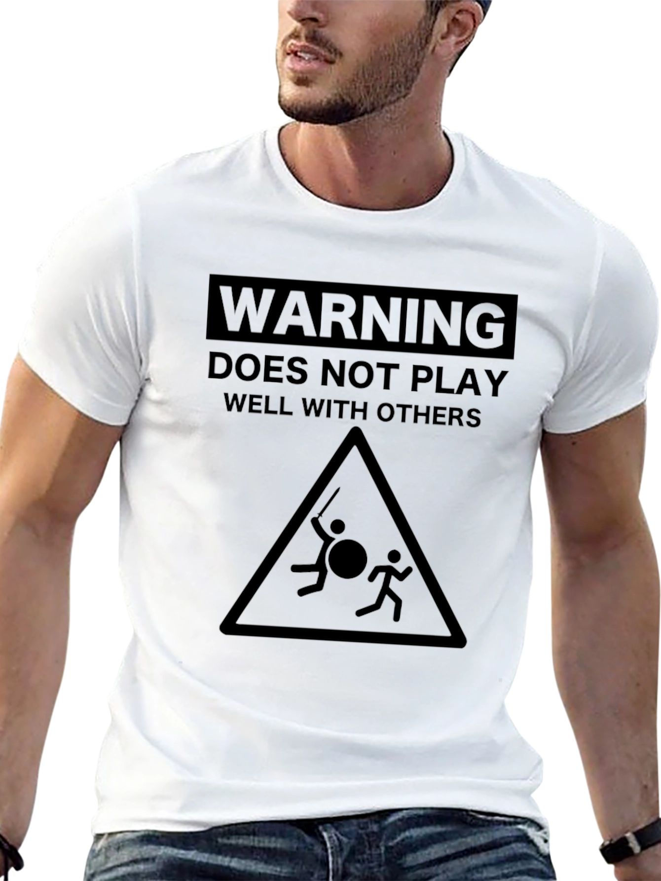 Warning: Does Not Play Well With Others T-Shirt